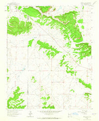 Togeye Lake New Mexico Historical topographic map, 1:24000 scale, 7.5 X 7.5 Minute, Year 1963