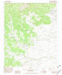 Tohatchi New Mexico Historical topographic map, 1:24000 scale, 7.5 X 7.5 Minute, Year 1982