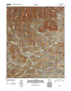 Tohatchi New Mexico Historical topographic map, 1:24000 scale, 7.5 X 7.5 Minute, Year 2010