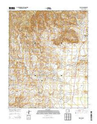 Tohatchi New Mexico Historical topographic map, 1:24000 scale, 7.5 X 7.5 Minute, Year 2013