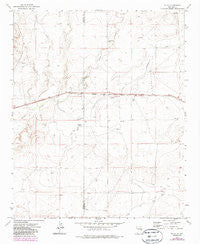Tolar New Mexico Historical topographic map, 1:24000 scale, 7.5 X 7.5 Minute, Year 1973