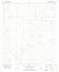 Tolar SE New Mexico Historical topographic map, 1:24000 scale, 7.5 X 7.5 Minute, Year 1973