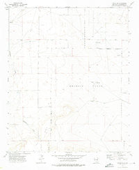 Tolar SE New Mexico Historical topographic map, 1:24000 scale, 7.5 X 7.5 Minute, Year 1973