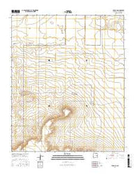 Tolar SE New Mexico Current topographic map, 1:24000 scale, 7.5 X 7.5 Minute, Year 2017