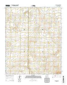Tolar SW New Mexico Historical topographic map, 1:24000 scale, 7.5 X 7.5 Minute, Year 2013
