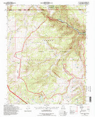 Toltec Mesa New Mexico Historical topographic map, 1:24000 scale, 7.5 X 7.5 Minute, Year 1995