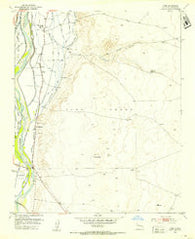 Tome New Mexico Historical topographic map, 1:24000 scale, 7.5 X 7.5 Minute, Year 1952