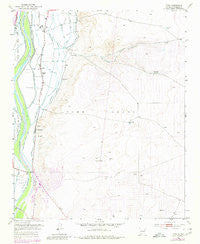 Tome New Mexico Historical topographic map, 1:24000 scale, 7.5 X 7.5 Minute, Year 1952
