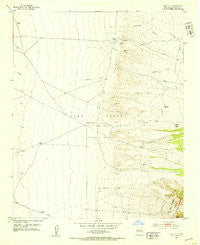 Tome NE New Mexico Historical topographic map, 1:24000 scale, 7.5 X 7.5 Minute, Year 1952