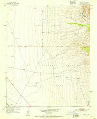 Tome SE New Mexico Historical topographic map, 1:24000 scale, 7.5 X 7.5 Minute, Year 1952