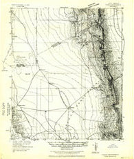 Tonuco New Mexico Historical topographic map, 1:125000 scale, 30 X 30 Minute, Year 1932