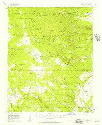 Tooth Of Time New Mexico Historical topographic map, 1:62500 scale, 15 X 15 Minute, Year 1956