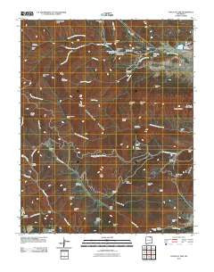 Tooth of Time New Mexico Historical topographic map, 1:24000 scale, 7.5 X 7.5 Minute, Year 2010