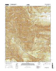 Tooth of Time New Mexico Current topographic map, 1:24000 scale, 7.5 X 7.5 Minute, Year 2017