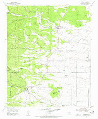 Torreon New Mexico Historical topographic map, 1:24000 scale, 7.5 X 7.5 Minute, Year 1954