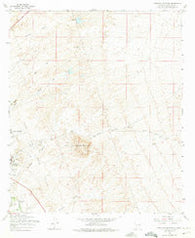 Tortugas Mountain New Mexico Historical topographic map, 1:24000 scale, 7.5 X 7.5 Minute, Year 1955