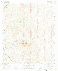 Tortugas Mountain New Mexico Historical topographic map, 1:24000 scale, 7.5 X 7.5 Minute, Year 1955