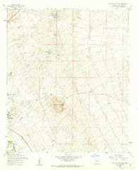 Tortugas Mountain New Mexico Historical topographic map, 1:24000 scale, 7.5 X 7.5 Minute, Year 1955
