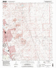 Tortugas Mountain New Mexico Historical topographic map, 1:24000 scale, 7.5 X 7.5 Minute, Year 1996
