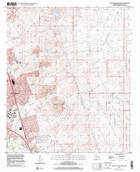 Tortugas Mountain New Mexico Historical topographic map, 1:24000 scale, 7.5 X 7.5 Minute, Year 1996
