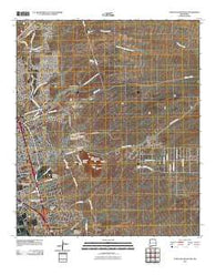 Tortugas Mountain New Mexico Historical topographic map, 1:24000 scale, 7.5 X 7.5 Minute, Year 2010
