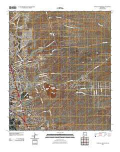 Tortugas Mountain New Mexico Historical topographic map, 1:24000 scale, 7.5 X 7.5 Minute, Year 2010
