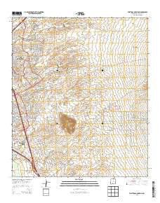 Tortugas Mountain New Mexico Historical topographic map, 1:24000 scale, 7.5 X 7.5 Minute, Year 2013