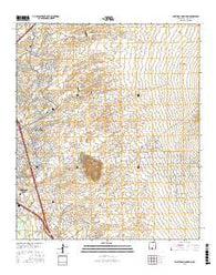 Tortugas Mountain New Mexico Current topographic map, 1:24000 scale, 7.5 X 7.5 Minute, Year 2017