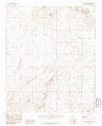 Tower Hill South New Mexico Historical topographic map, 1:24000 scale, 7.5 X 7.5 Minute, Year 1985