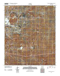 Tower Hill North New Mexico Historical topographic map, 1:24000 scale, 7.5 X 7.5 Minute, Year 2010