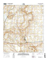 Tower Hill North New Mexico Current topographic map, 1:24000 scale, 7.5 X 7.5 Minute, Year 2017