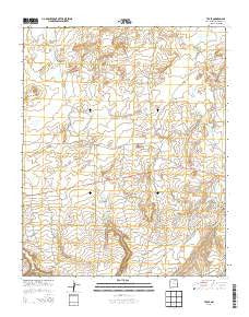 Toyee New Mexico Historical topographic map, 1:24000 scale, 7.5 X 7.5 Minute, Year 2013