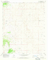 Trail Lake New Mexico Historical topographic map, 1:24000 scale, 7.5 X 7.5 Minute, Year 1967