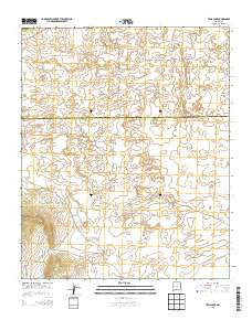 Trail Lake New Mexico Historical topographic map, 1:24000 scale, 7.5 X 7.5 Minute, Year 2013