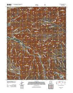 Trampas New Mexico Historical topographic map, 1:24000 scale, 7.5 X 7.5 Minute, Year 2011