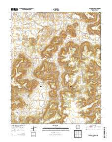 Travesser Park New Mexico Current topographic map, 1:24000 scale, 7.5 X 7.5 Minute, Year 2013