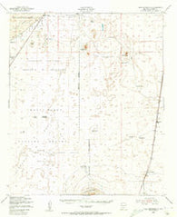 Tres Hermanos New Mexico Historical topographic map, 1:62500 scale, 15 X 15 Minute, Year 1948