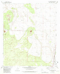 Tres Hermanos New Mexico Historical topographic map, 1:24000 scale, 7.5 X 7.5 Minute, Year 1982