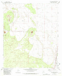 Tres Hermanos New Mexico Historical topographic map, 1:24000 scale, 7.5 X 7.5 Minute, Year 1982