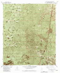 Tres Hermanos SE New Mexico Historical topographic map, 1:24000 scale, 7.5 X 7.5 Minute, Year 1982