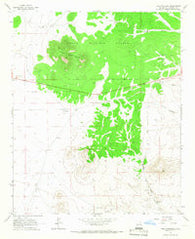Tres Montosas New Mexico Historical topographic map, 1:24000 scale, 7.5 X 7.5 Minute, Year 1964