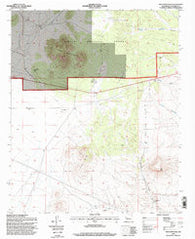 Tres Montosas New Mexico Historical topographic map, 1:24000 scale, 7.5 X 7.5 Minute, Year 1995