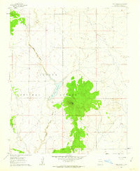 Tres Orejas New Mexico Historical topographic map, 1:24000 scale, 7.5 X 7.5 Minute, Year 1961