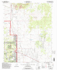 Tres Piedras New Mexico Historical topographic map, 1:24000 scale, 7.5 X 7.5 Minute, Year 1995