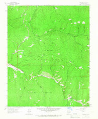 Tres Ritos New Mexico Historical topographic map, 1:24000 scale, 7.5 X 7.5 Minute, Year 1964