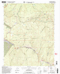 Tres Ritos New Mexico Historical topographic map, 1:24000 scale, 7.5 X 7.5 Minute, Year 1995
