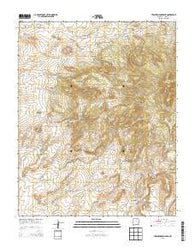 Tres Hermanos Peak New Mexico Historical topographic map, 1:24000 scale, 7.5 X 7.5 Minute, Year 2013