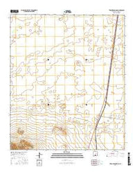 Tres Hermanos SE New Mexico Current topographic map, 1:24000 scale, 7.5 X 7.5 Minute, Year 2017