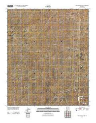 Tres Hermanos SW New Mexico Historical topographic map, 1:24000 scale, 7.5 X 7.5 Minute, Year 2010