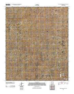 Tres Hermanos SW New Mexico Historical topographic map, 1:24000 scale, 7.5 X 7.5 Minute, Year 2010